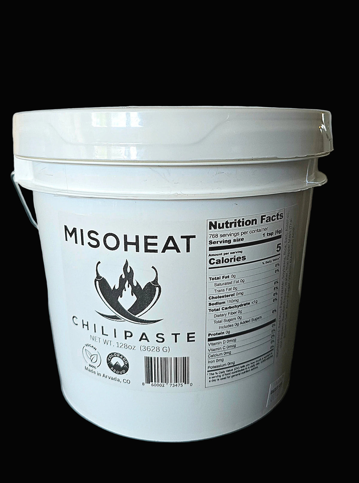 MisoHeat Original Chili Paste Gallon