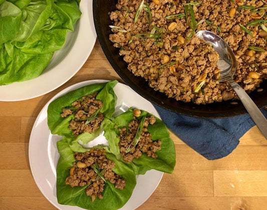 Low-Carb Crunchy Lettuce Wraps