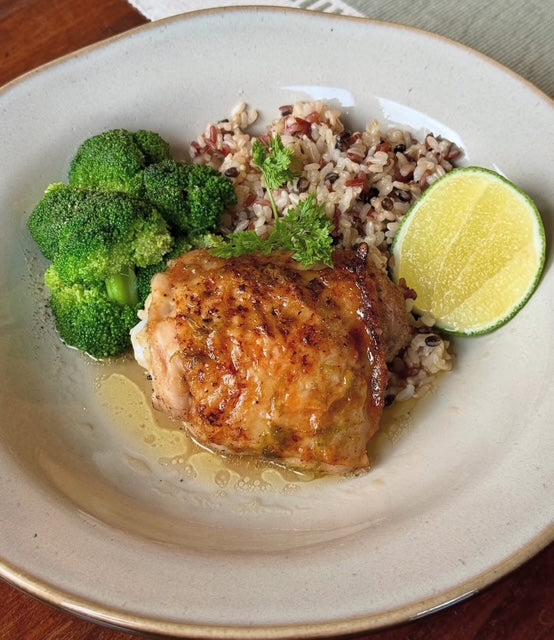 MisoHeat Hot Honey and Lime Chicken Thighs